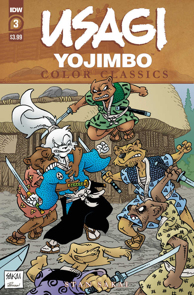 Usagi Yojimbo Color Classics #3 Cover A Sakai