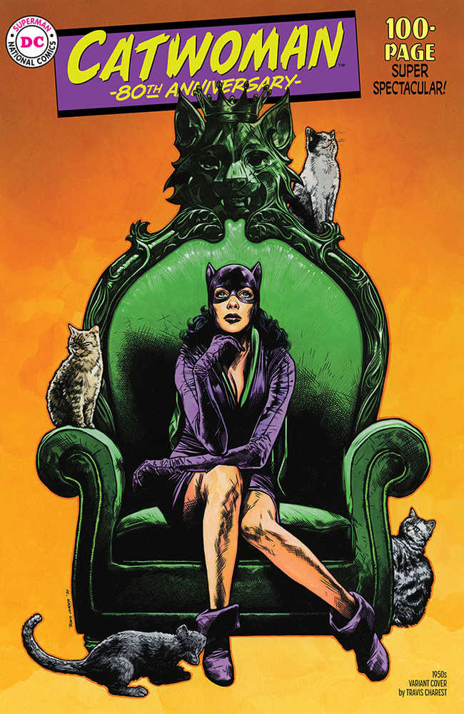Catwoman 80th Anniv 100 Page Super Spect #1 1950s Travis Cha <BIB06>
