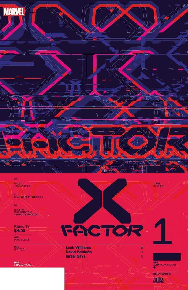 X-Factor #1 10 Copy Muller Design Variant
