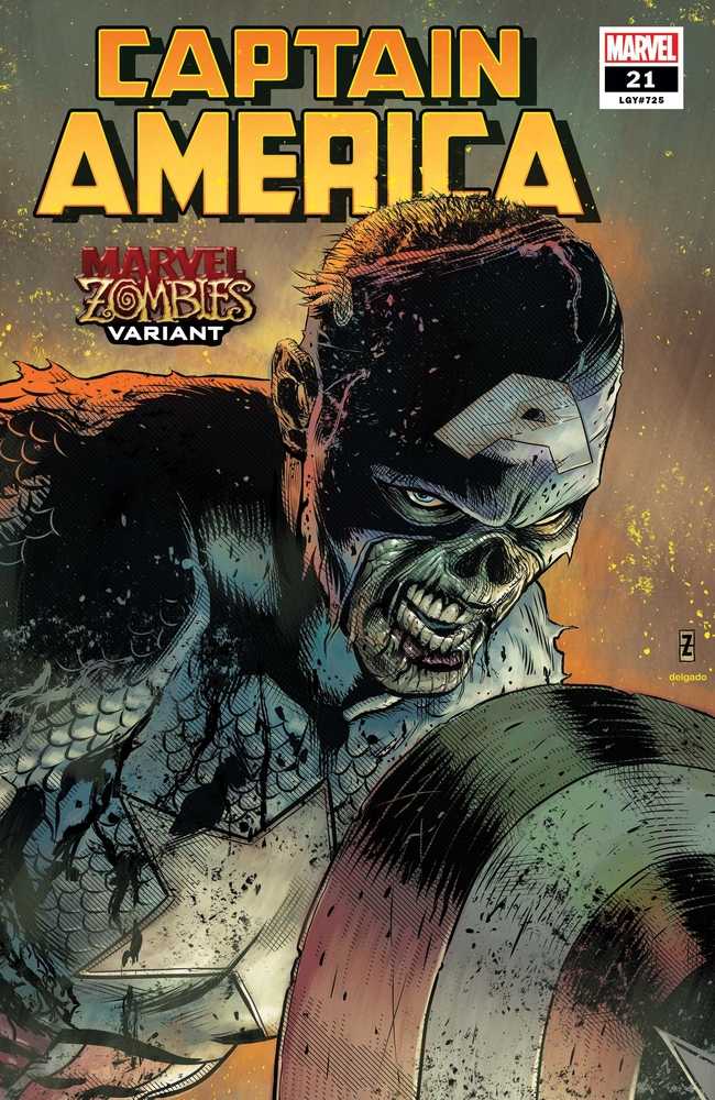 Captain America (2018) #21 Zircher Marvel Zombies Variant <BIB05>