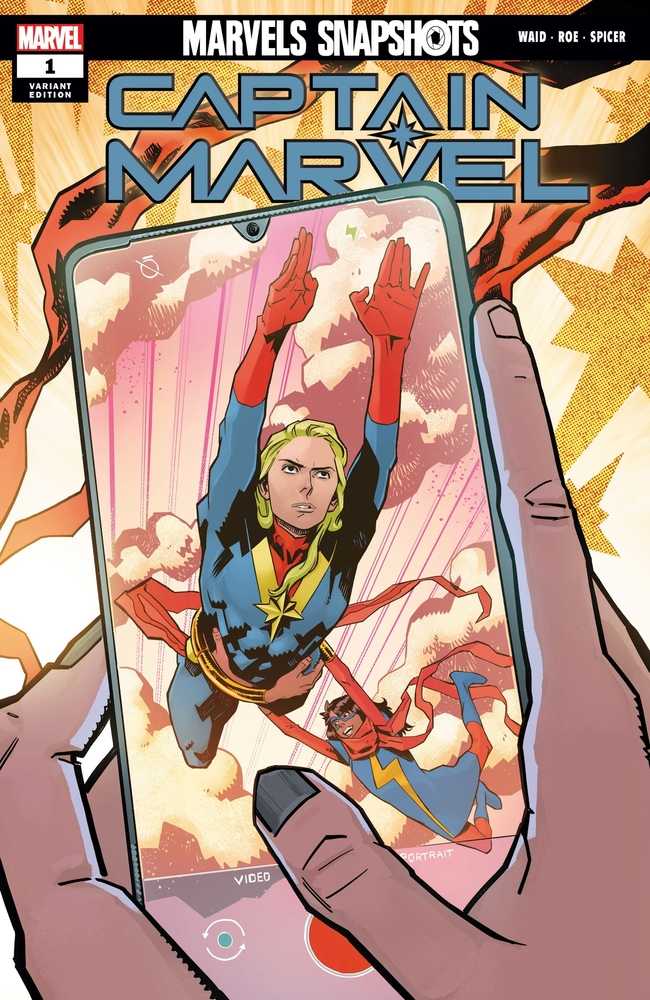 Captain Marvel Marvels Snapshots #1 Roe Variant <YS09>