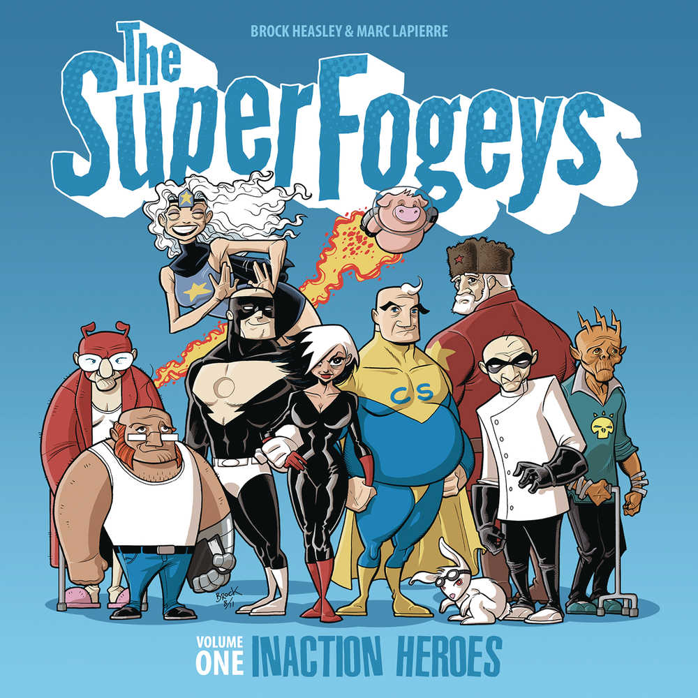 Superfogeys TPB Volume 1 Inaction Heroes