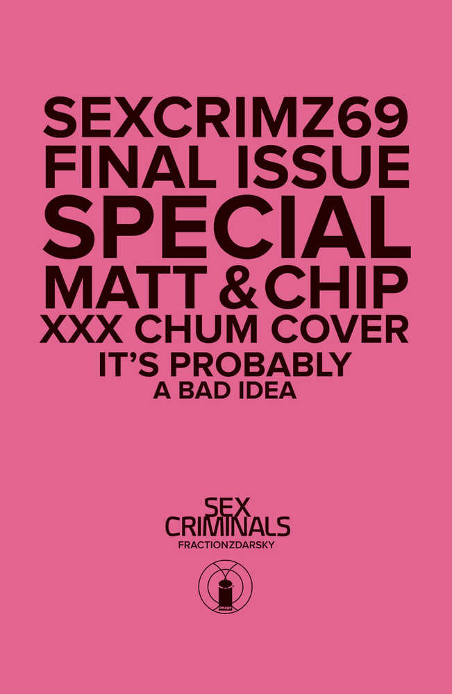 Sex Criminals #69 Xxx Photo Variant (Mature) <BIB19>