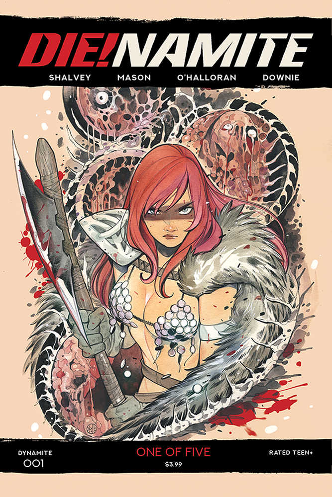 Die!Namite #1 Cover D Momoko Red Sonja