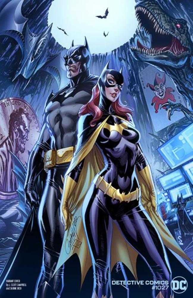 Detective Comics #1027 Cover C J Scott Campbell Batman Batgirl Variant