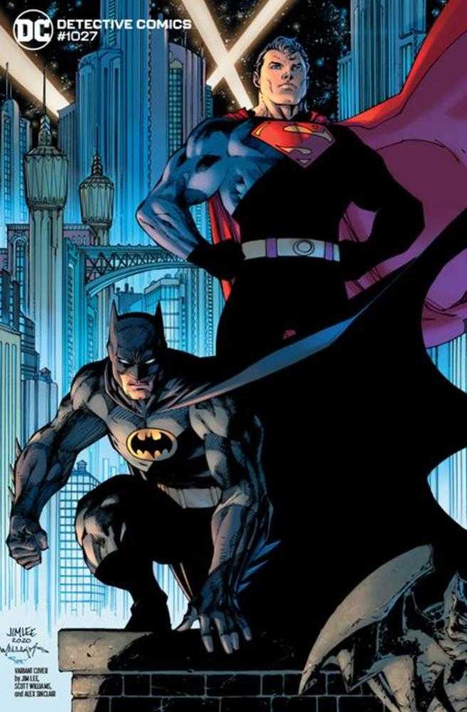 Detective Comics #1027 Cover E Jim Lee Batman Superman Variant