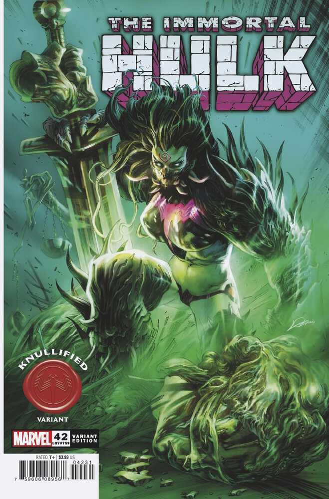 Immortal Hulk #42 Lozano Knullified Variant