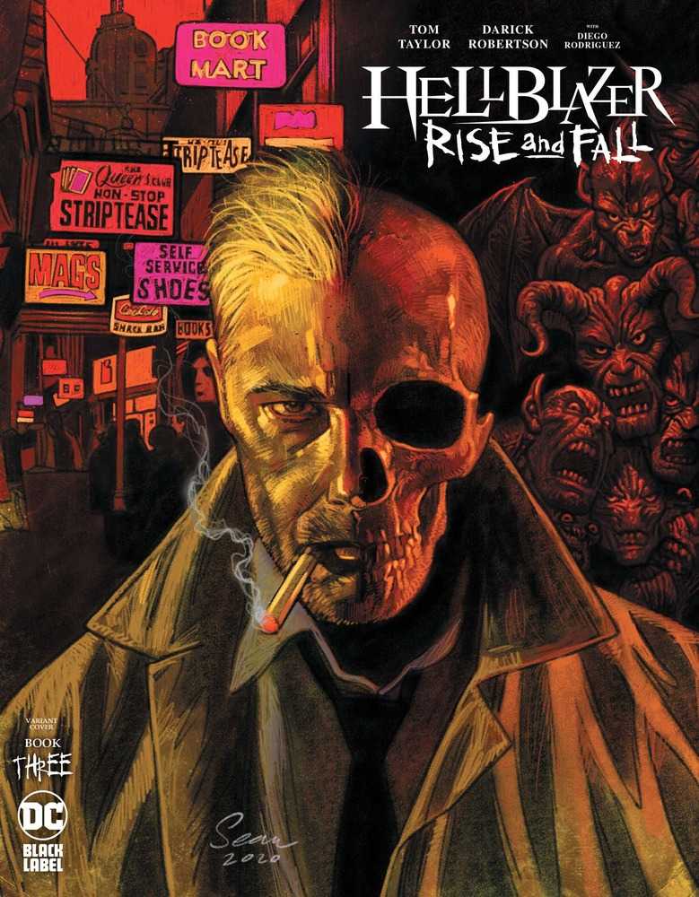 Hellblazer Rise And Fall #3 (Of 3) Cover B Sean Phillips Variant (Mature)