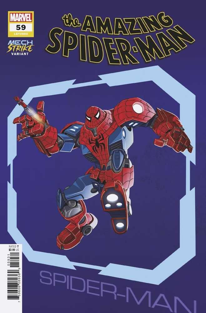 Amazing Spider-Man (2018) #59 Castellani Avengers Mech Strike Variant