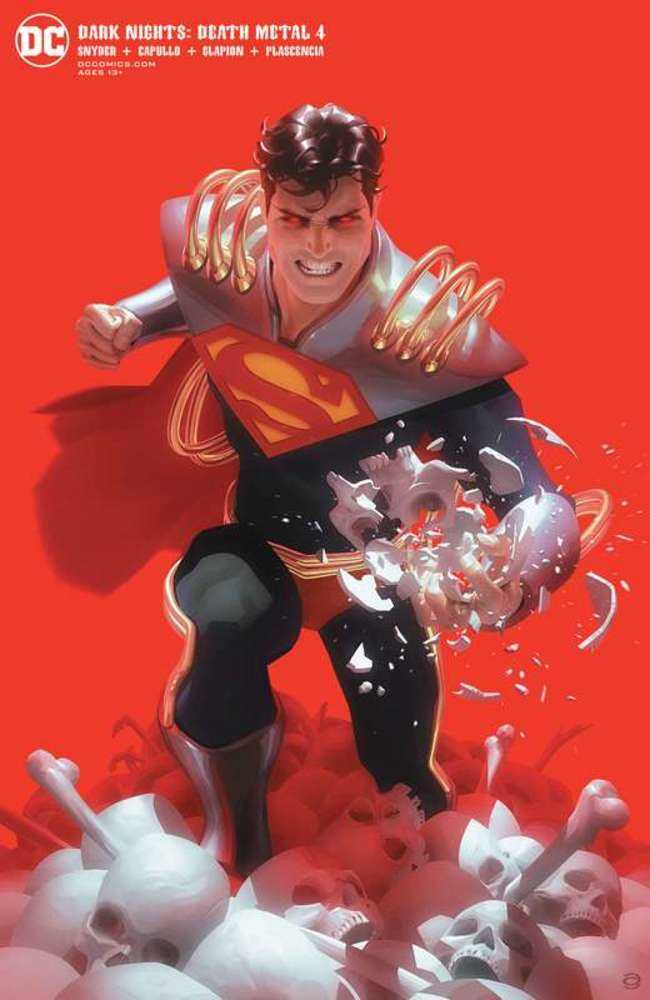 Dark Nights Death Metal #4 (Of 7) Cover C Alex Garner Superboy-Prime Variant DAMAGED <BIB07>