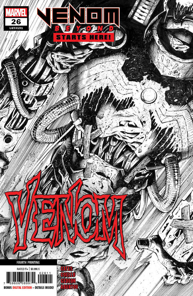 Venom (2018) #26 4th Printing Coello Variant