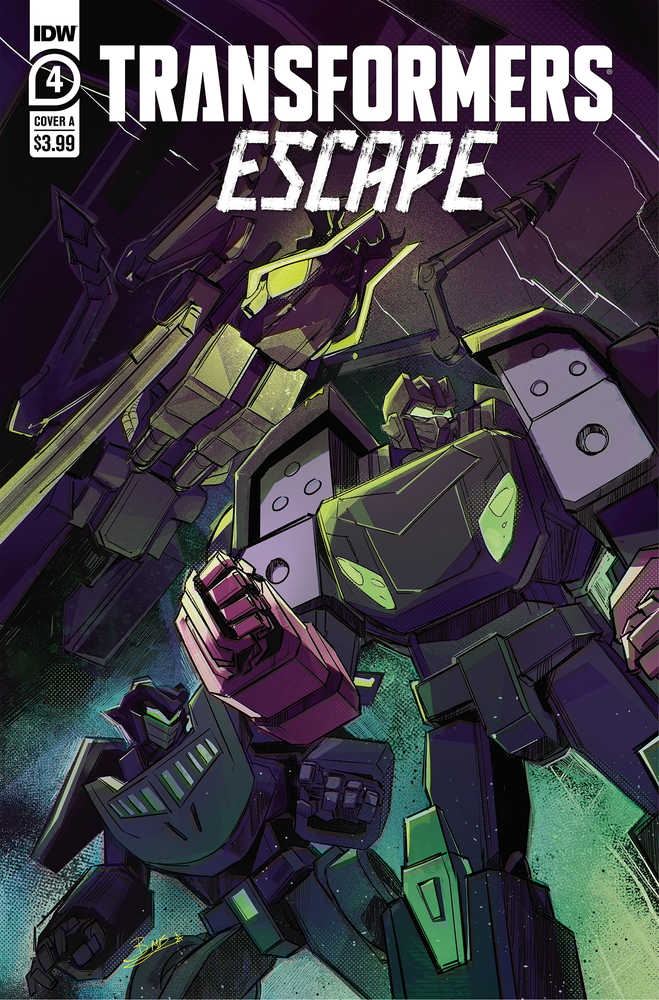 Transformers Escape #4 (Of 5) Cover A Mcguire-Smith <BINS>