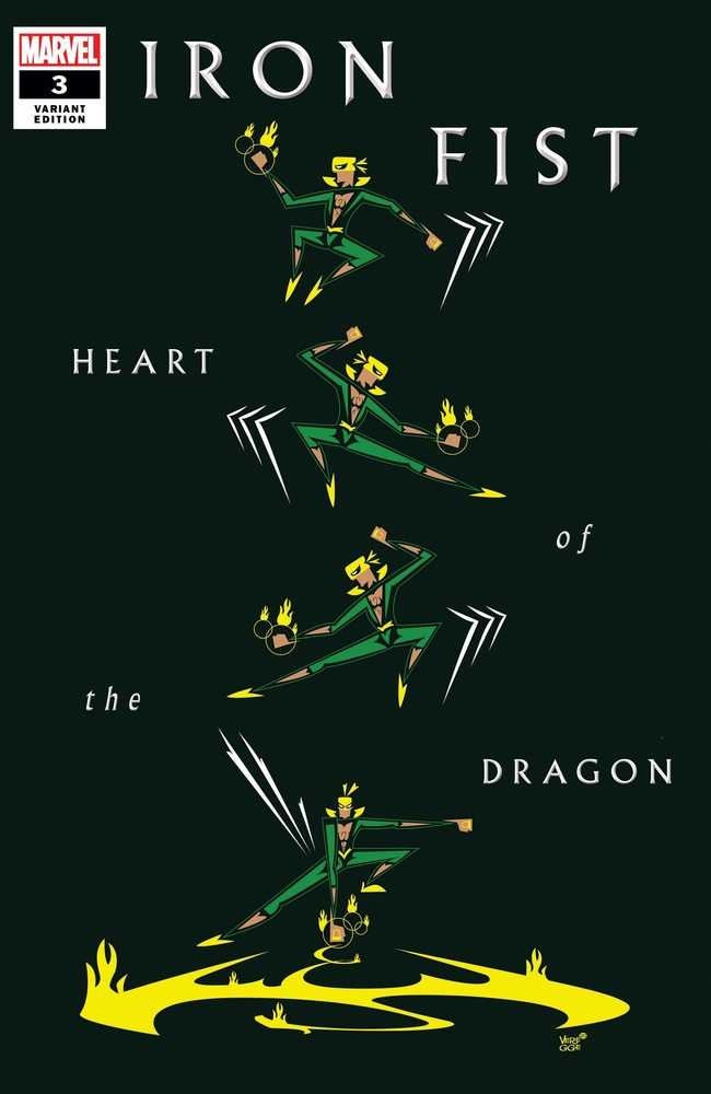 Iron Fist Heart Of Dragon #3 (Of 6) Veregge Variant