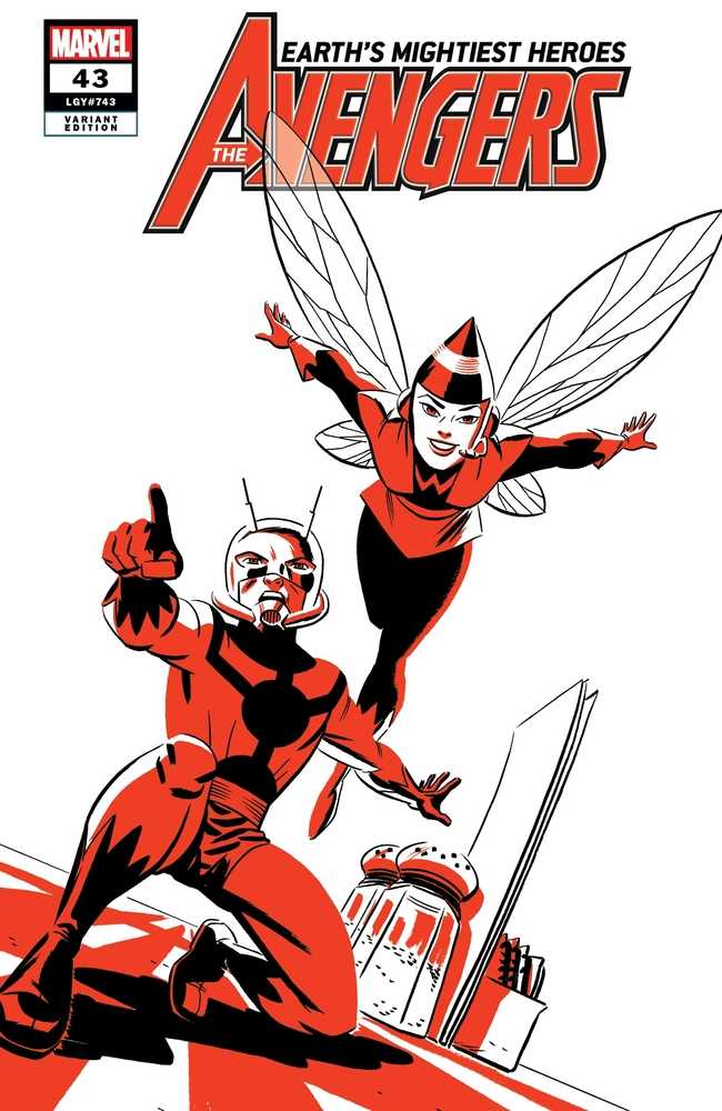 Avengers (2018) #43 Ant-Man And Wasp Two-Tone Variant