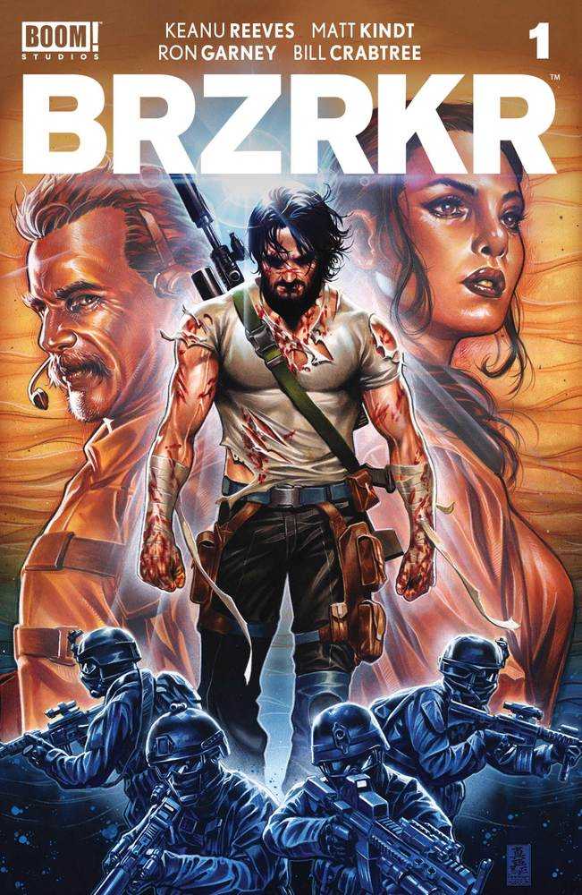 BRZRKR (Berzerker) #1 Cover D Brooks Foil Variant (Mature)