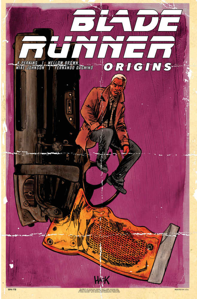 Blade Runner Origins #4 Cover B Hack (Mature)