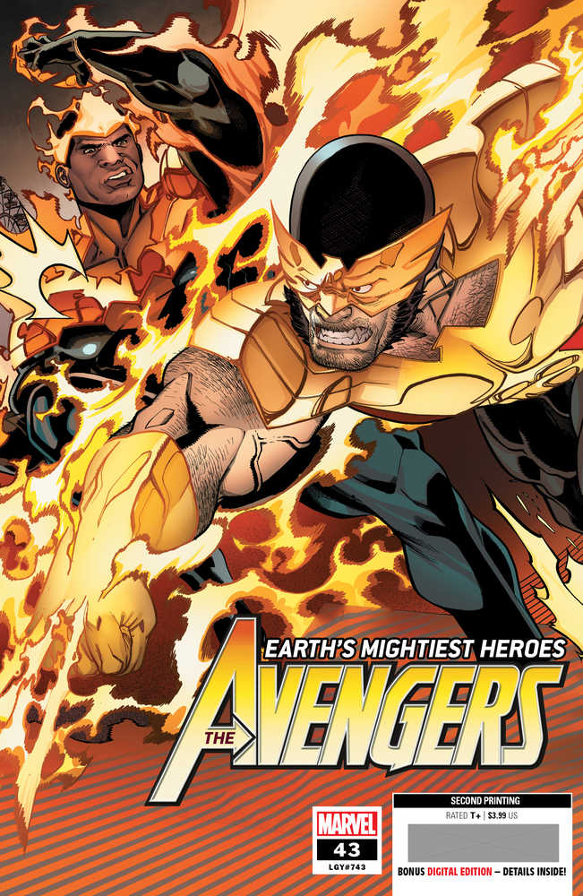 Avengers (2018) #43 2ND Printing Garron Variant