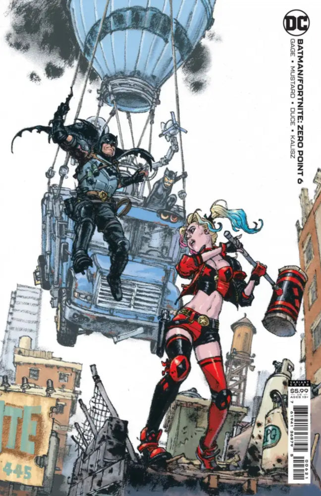 Batman Fortnite Zero Point #6 Cover B Card Stock