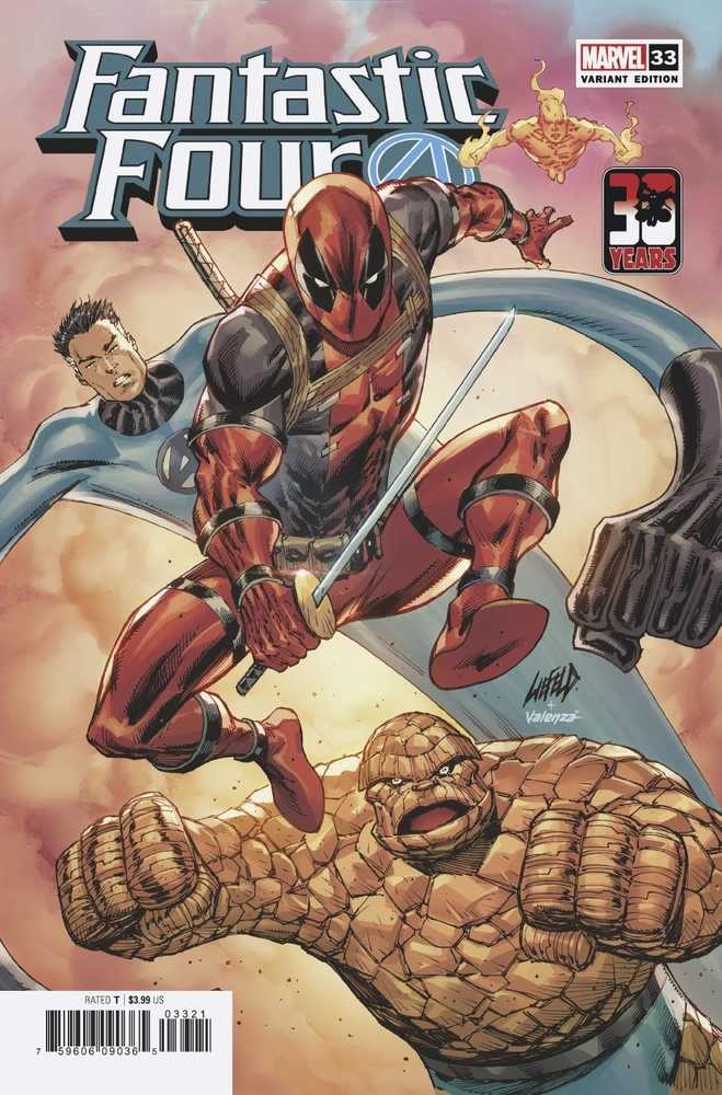 Fantastic Four (2018) #33 Liefeld Deadpool 30th Variant <BINS>