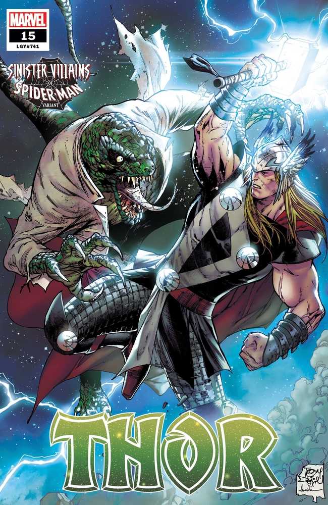 Thor (2020) #15 Daniel Spider-Man Villains Variant