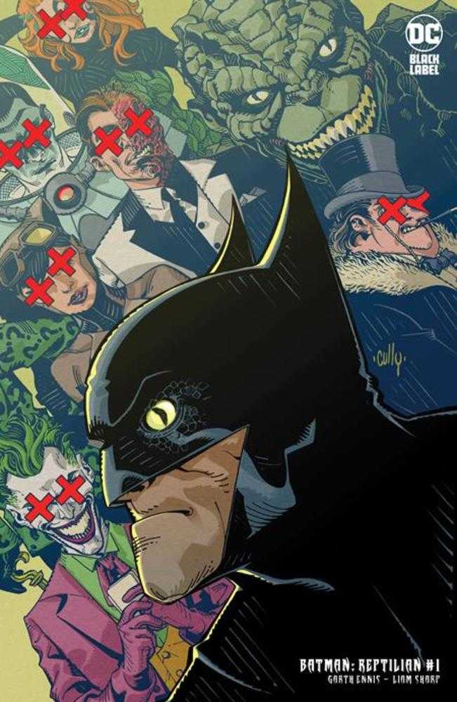 Batman Reptilian #1 (Of 6) Cover B Cully Hamner Card Stock Variant