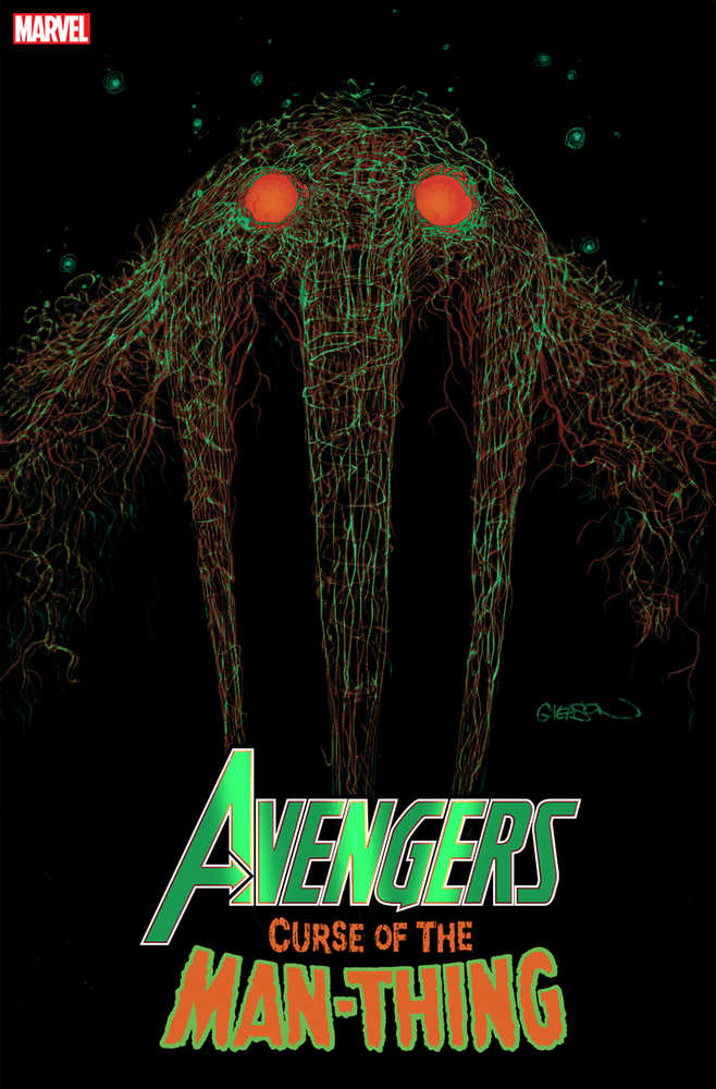 Avengers Curse Man-Thing #1 2ND Printing Gleason Webhead Variant