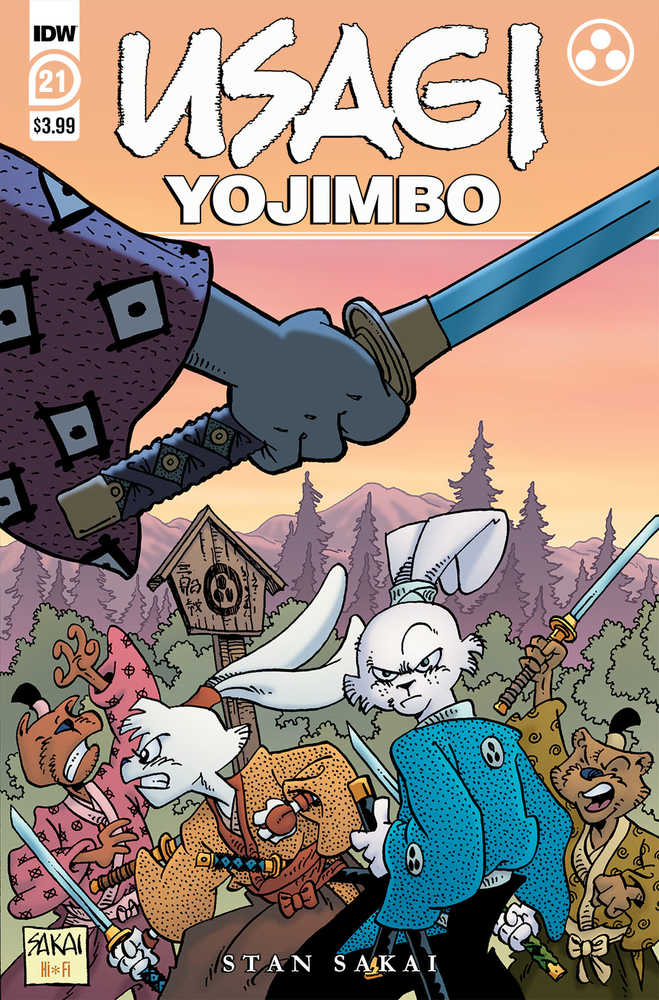 Usagi Yojimbo #21 Cover A Sakai