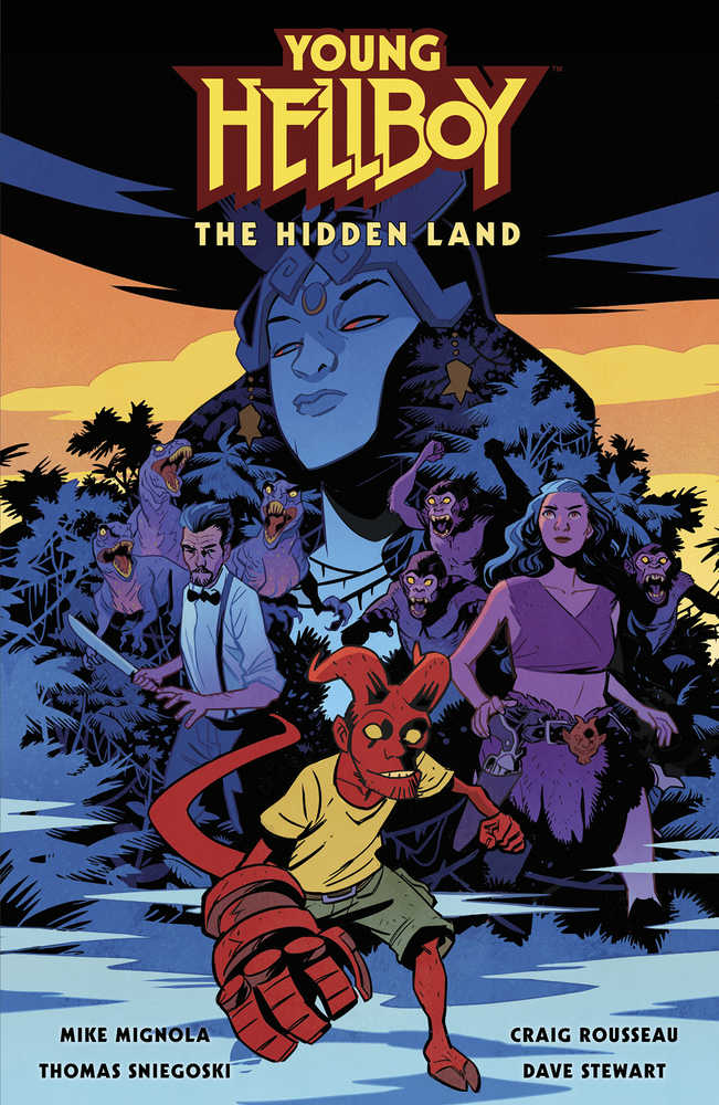 Young Hellboy The Hidden Land Hardcover OXI-08