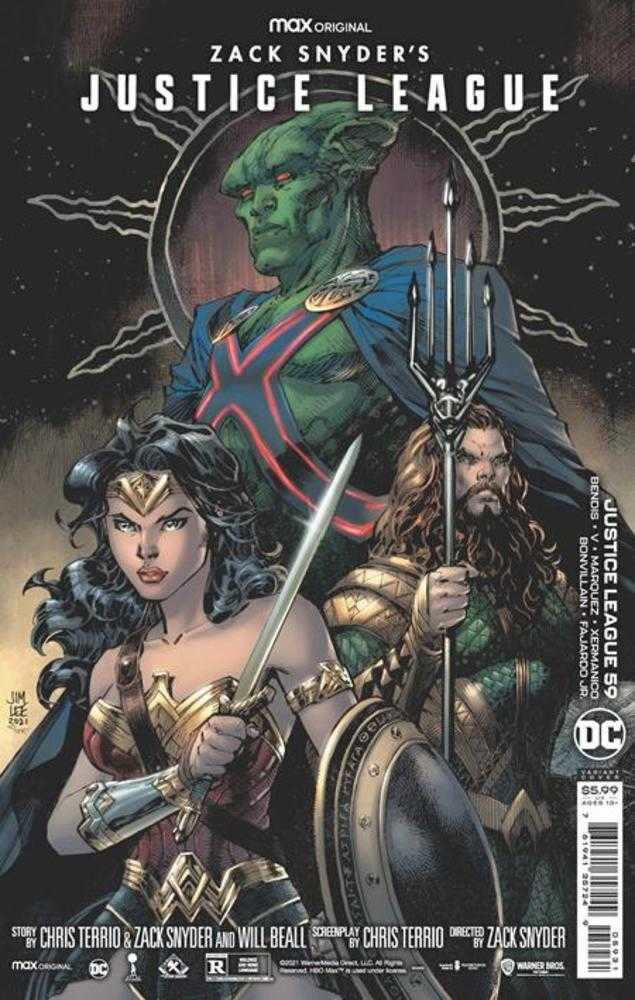 Justice League (2018) #59 Cover C Jim Lee Snyder Cut Variant