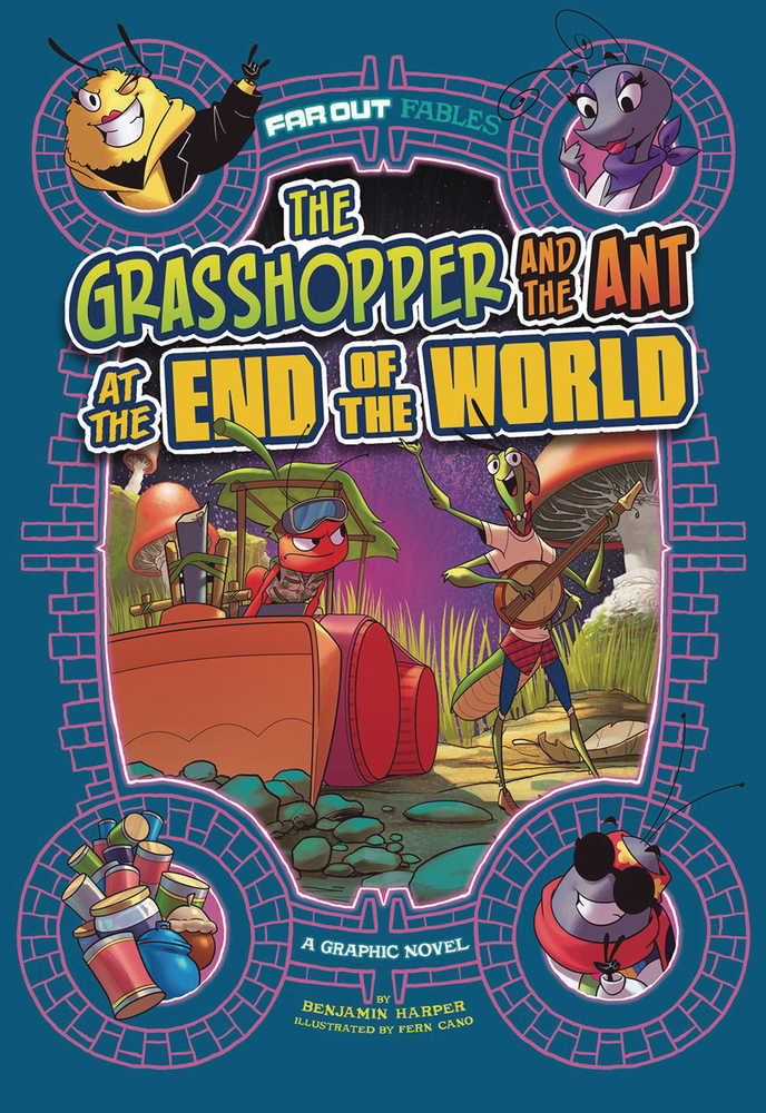 Far Out Fables Grasshopper & Ant At End Of World Graphic Novel