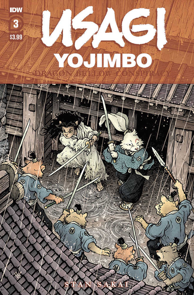 Usagi Yojimbo Dragon Bellow Conspiracy #3 (Of 6)