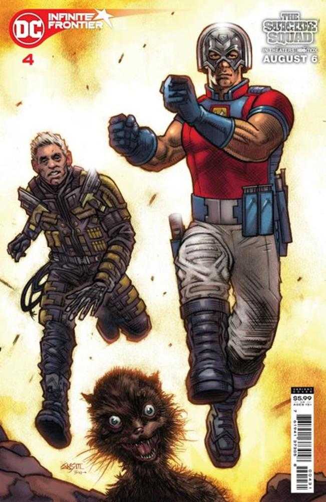 Infinite Frontier #4 (Of 6) Cover C John K Snyder III The Suicide Squad Movie Card Stock Variant <BIB12>