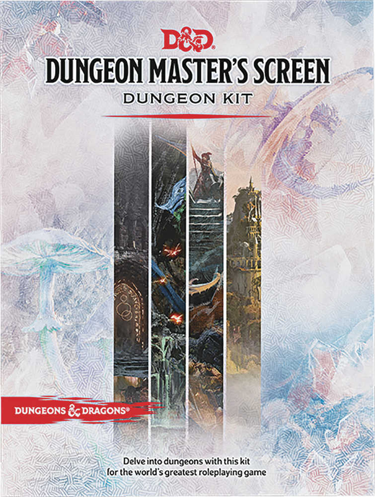 D&D Role Playing Game Dungeon Masters Screen Dungeon Kit