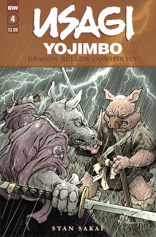 Usagi Yojimbo Dragon Bellow Conspiracy #4 (Of 6)