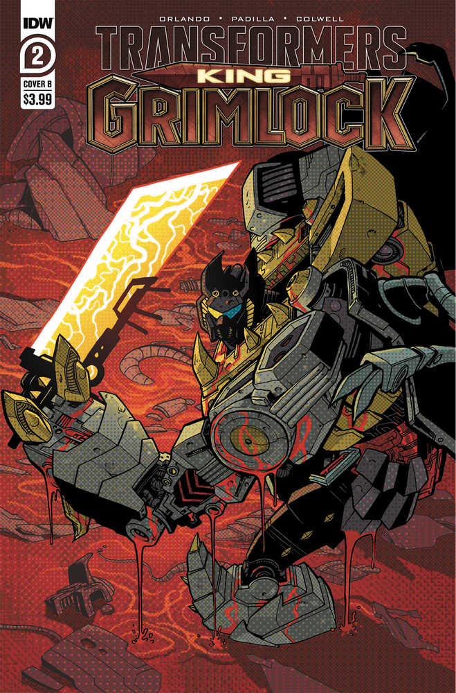 Transformers King Grimlock #2 (Of 5) Cover B Kyriazis