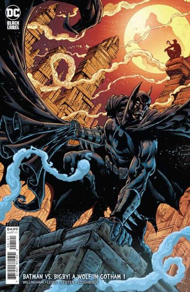 Batman vs Bigby A Wolf In Gotham #1 (Of 6) Cover B Brian Level & Jay Leisten Card Stock Variant (Mature) <BINS> <YS10>