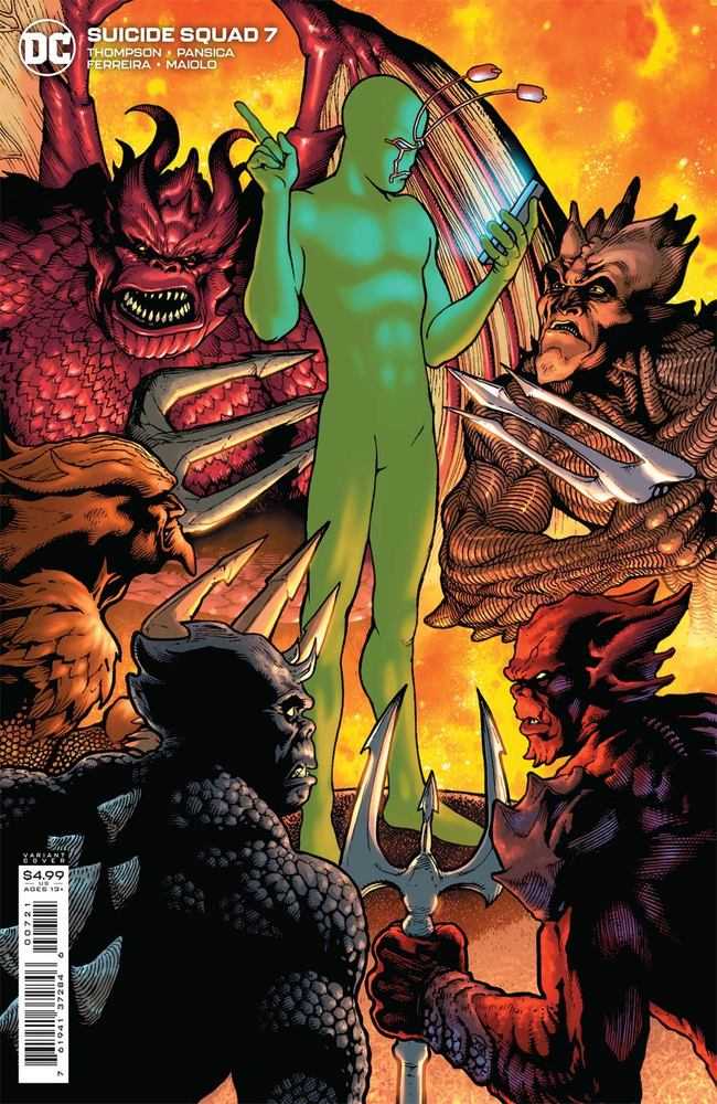 Suicide Squad (2021) #7 Cover B Kevin Maguire Card Stock Variant