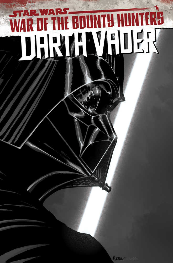 Star Wars Darth Vader (2020) #17 [War of the Bounty Hunters] Kuder Carbonite Variant <BINS>