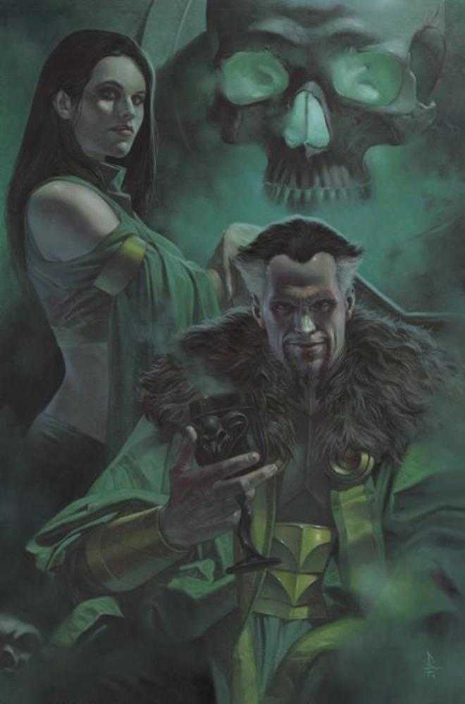 Gotham City Villains Anniversary Giant #1 (One Shot) Cover E Riccardo Federici Ras And Talia Card Stock Variant