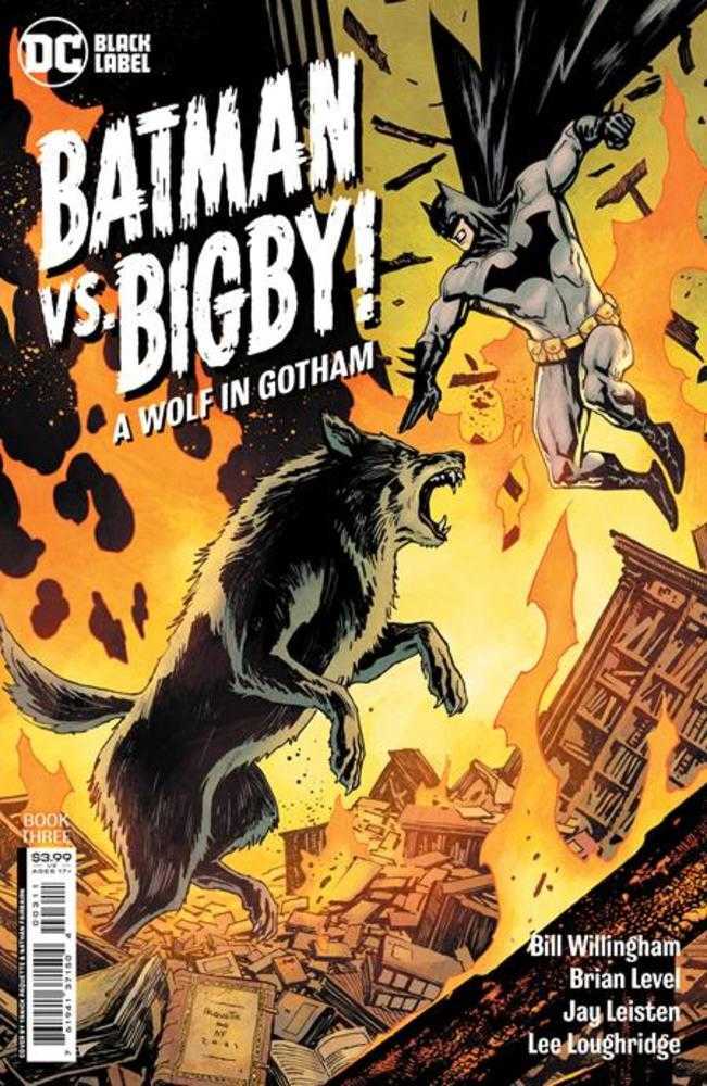 Batman vs Bigby A Wolf In Gotham #3 (Of 6) Cover A Yanick Paquette (Mature) <BINS>