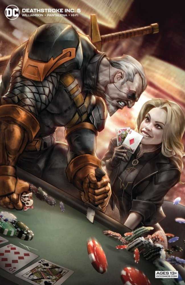 Deathstroke Inc #5 Cover B Ivan Tao Card Stock Variant