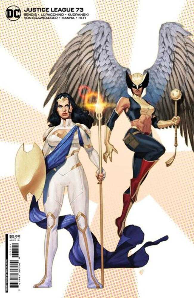 Justice League (2018) #73 Cover B Ariel Olivetti Card Stock Variant