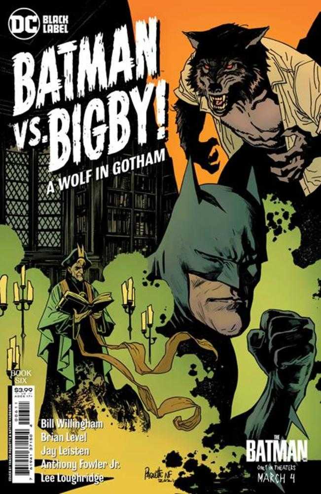 Batman vs Bigby A Wolf In Gotham #6 (Of 6) Cover A Yanick Paquette (Mature) <BINS>