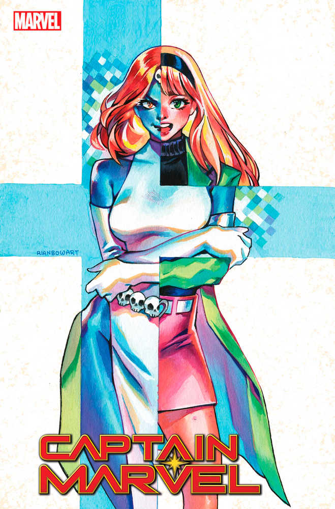 Captain Marvel (2019) #37 Gonzales X-Gwen Variant <BINS>