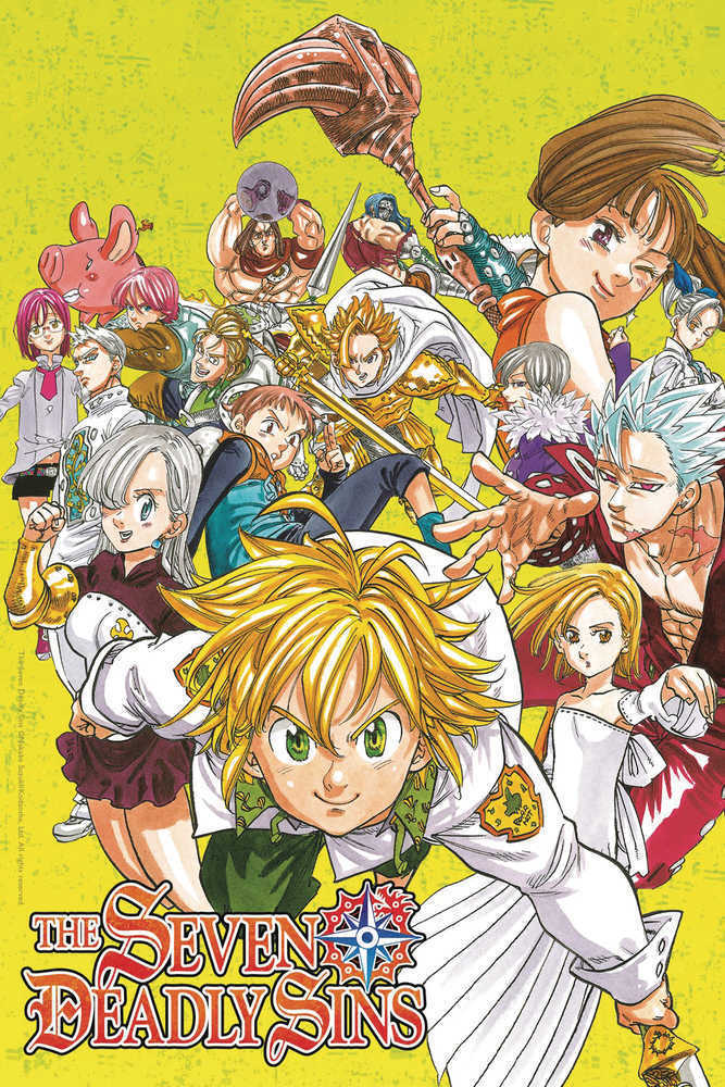 Seven Deadly Sins Manga Box Set Volume 02