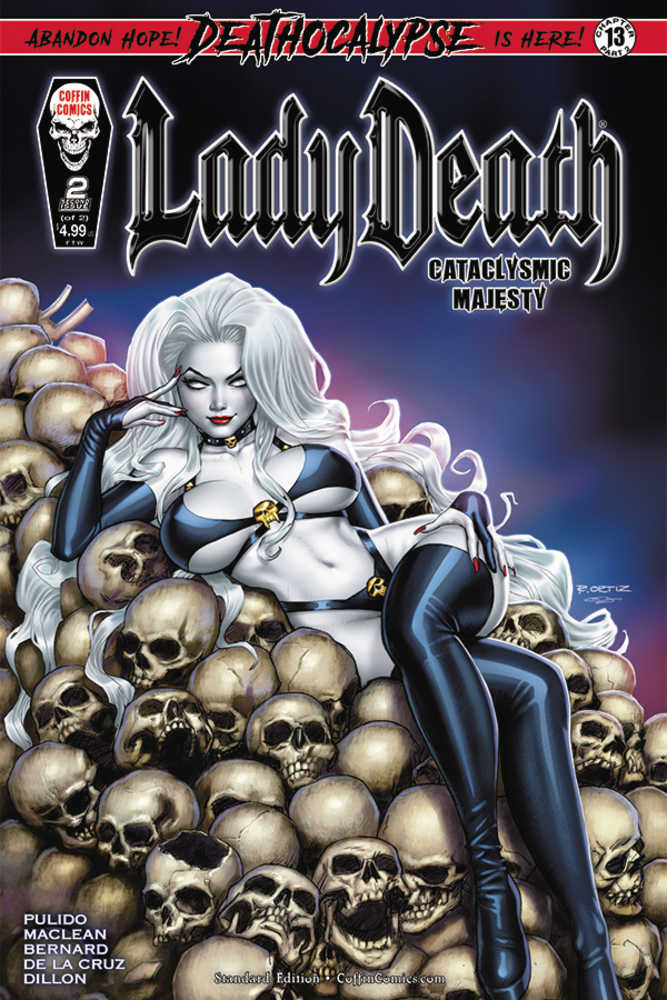 Lady Death Cataclysmic Majesty #2 (Of 2) Cover A Ortiz (Mature)