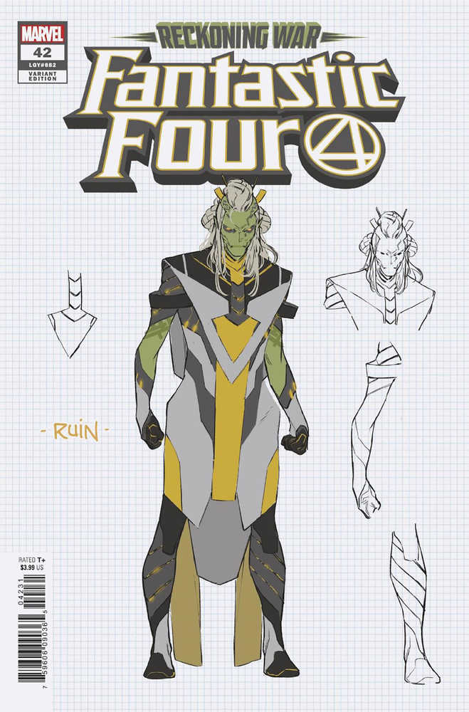 Fantastic Four (2018) #42 Silva Concept Art (1:10) Variant