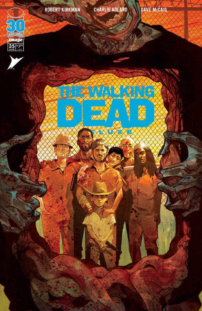 Walking Dead Deluxe #35 Cover C Del Mundo (Mature)