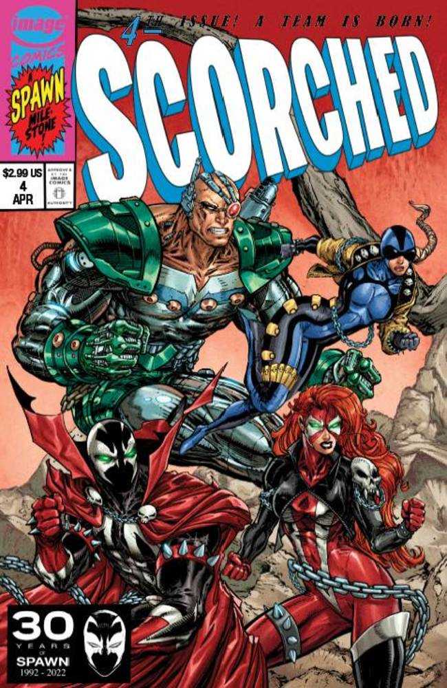 Spawn Scorched #4 Cover B McFarlane