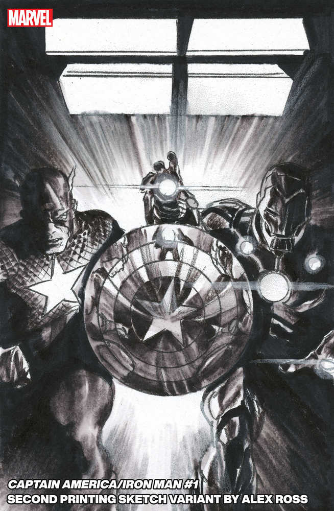 Captain America Iron Man #1 (Of 5) Variant (2nd Printing) Alex Ross Edition <YS16>